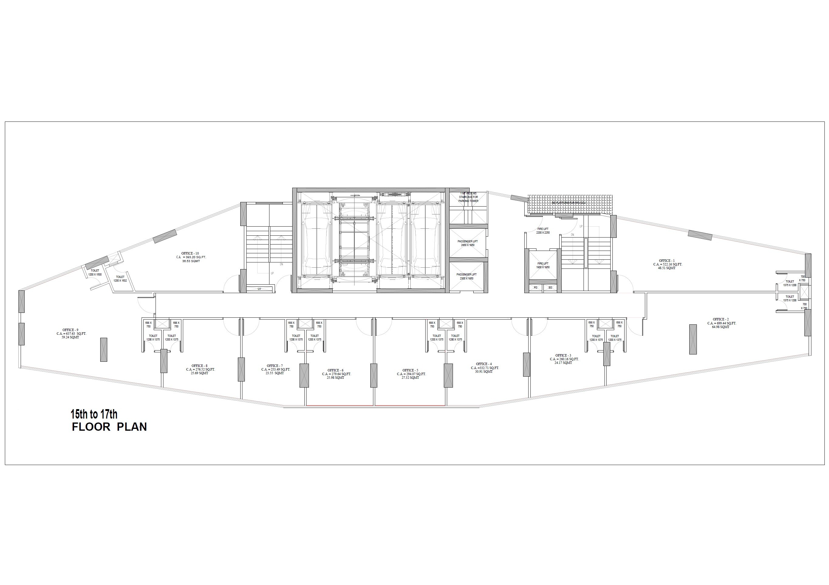 Vasant Harmony Business Park Floor Plans 3