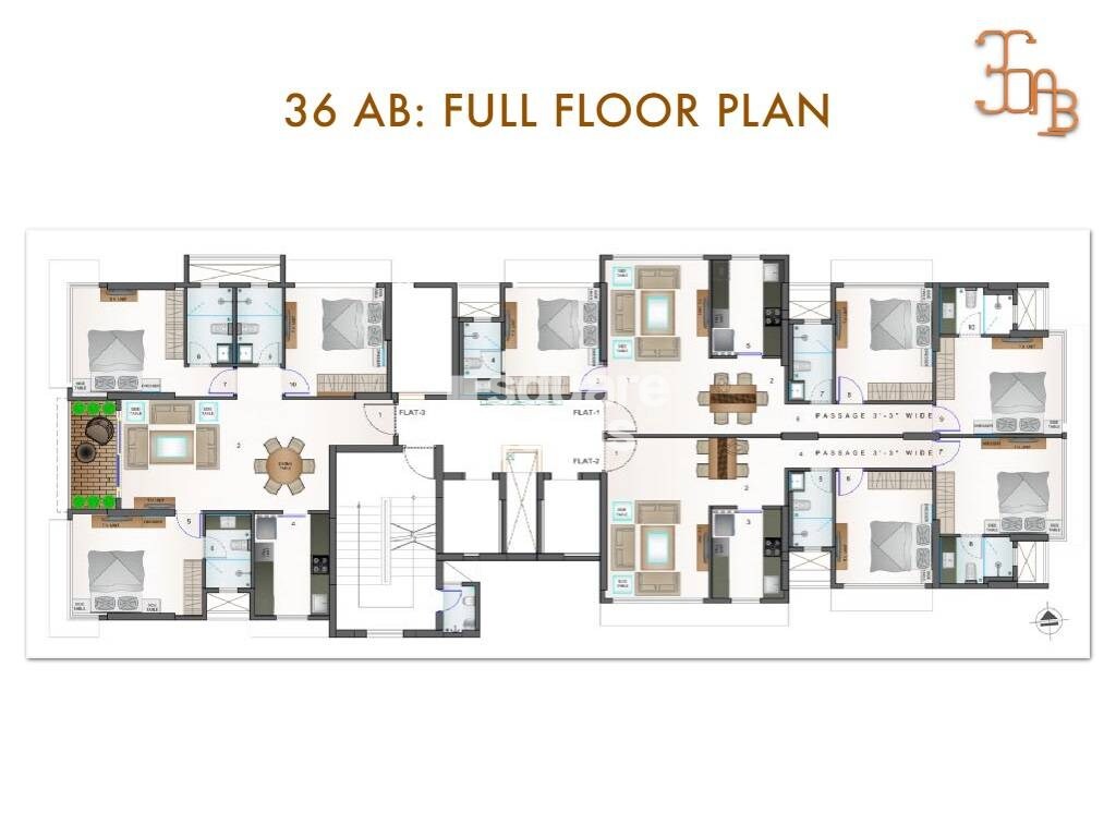 Vaswani 36 AB Anand Bhavan Floor Plans