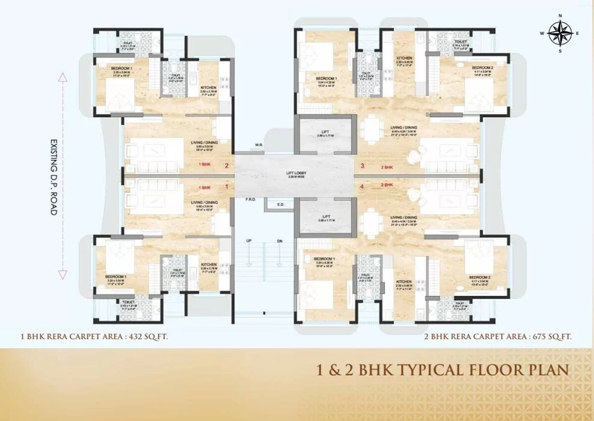 Vayuputra Trident Floor Plans 1