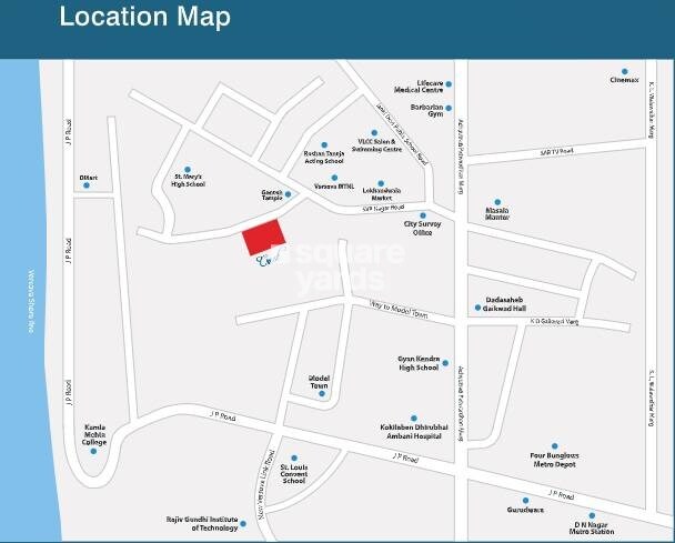 Veena Crest Location Image