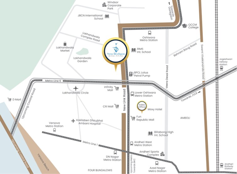 Veena Insignia Location Image