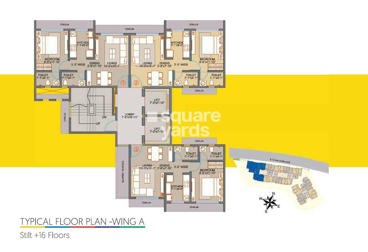 Veena Senterio Floor Plans 1