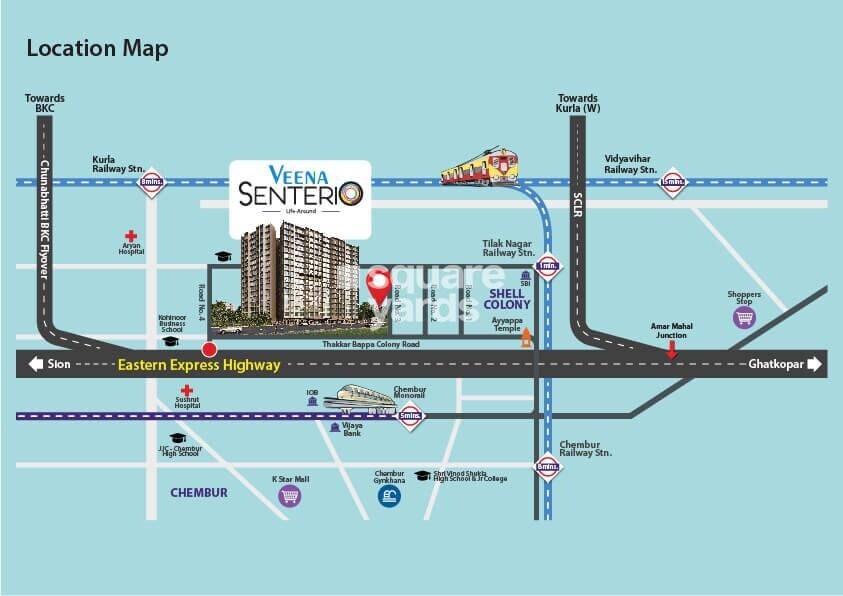 Veena Senterio Location Image