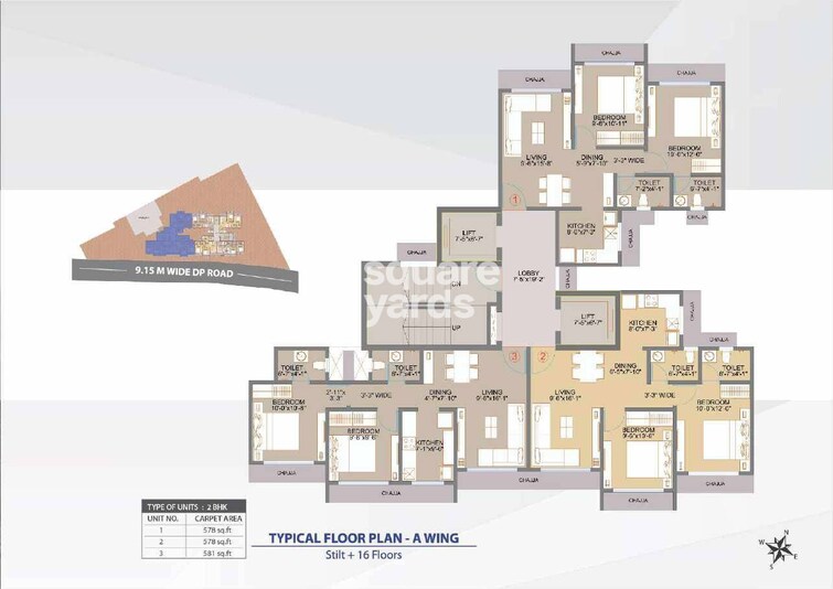 Veena Serene Floor Plans 1