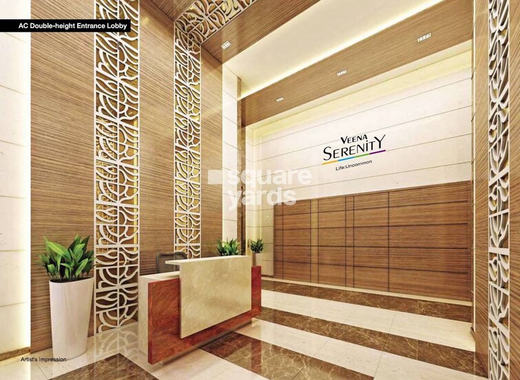 Veena Serenity Lift Lobby Image