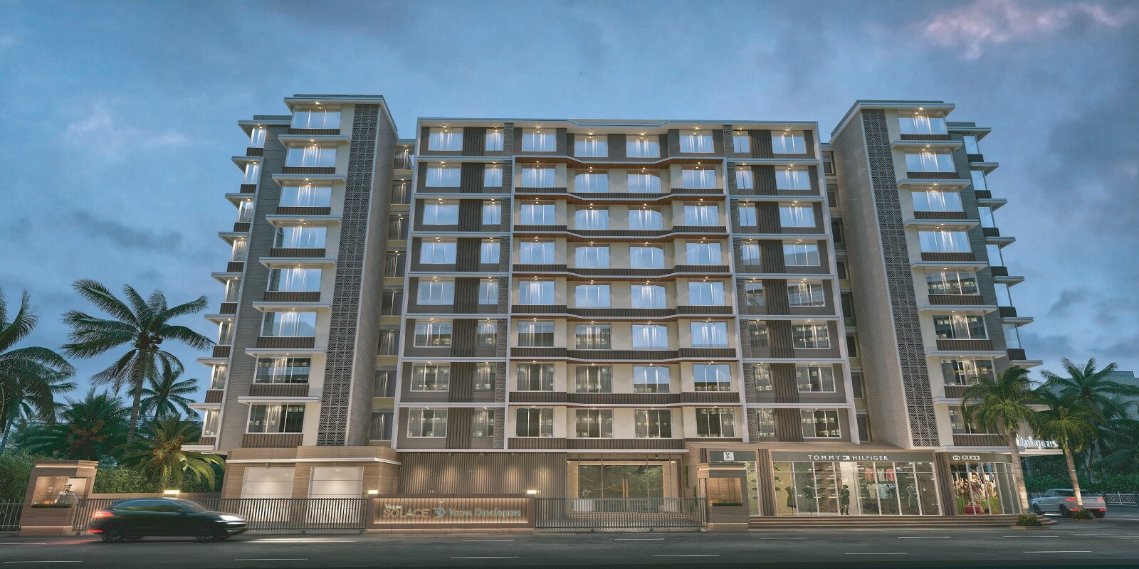 Veena Solace Apartment Exteriors 1