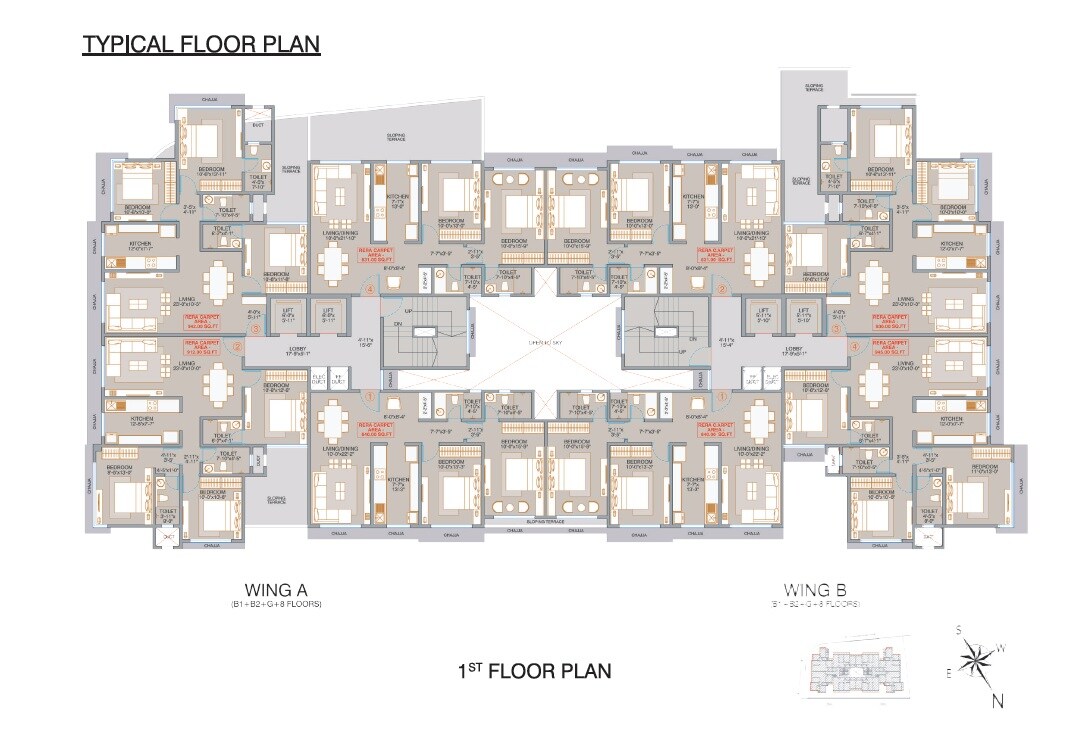 Veena Solace Floor Plans 2