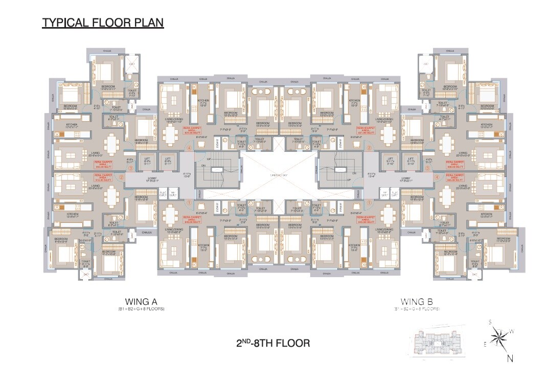Veena Solace Floor Plans 3
