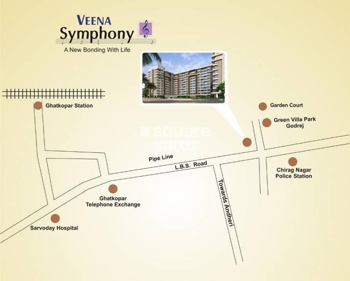 Veena Symphony Location Image