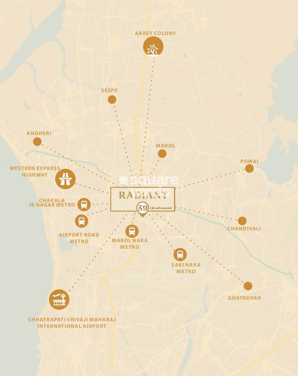 Veeramani Radiant 59 Location Image