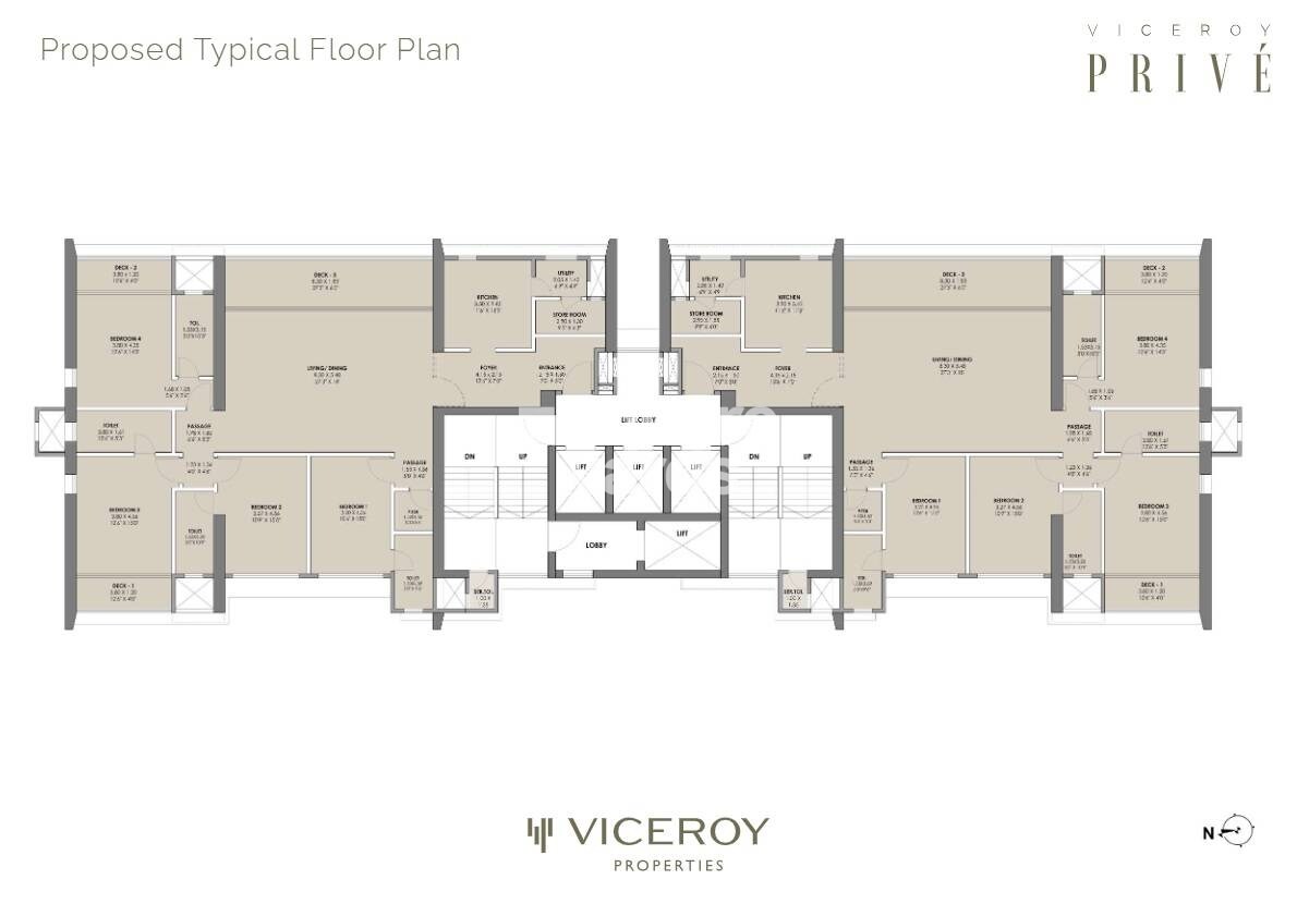 Viceroy Prive Floor Plans