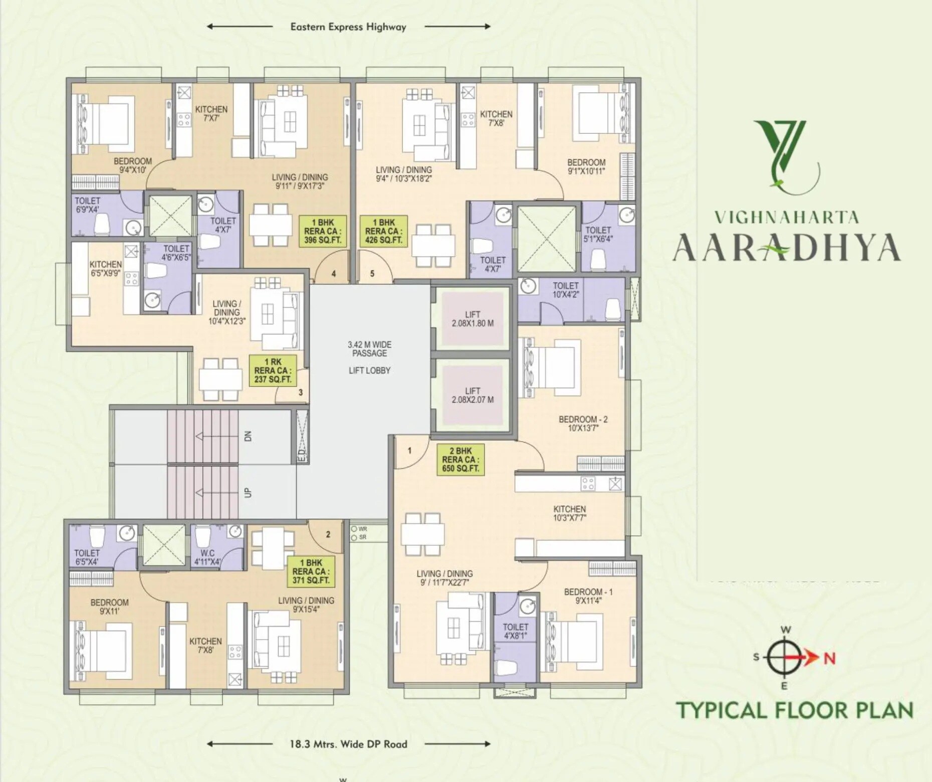 Vighnaharta Aaradhya Floor Plans