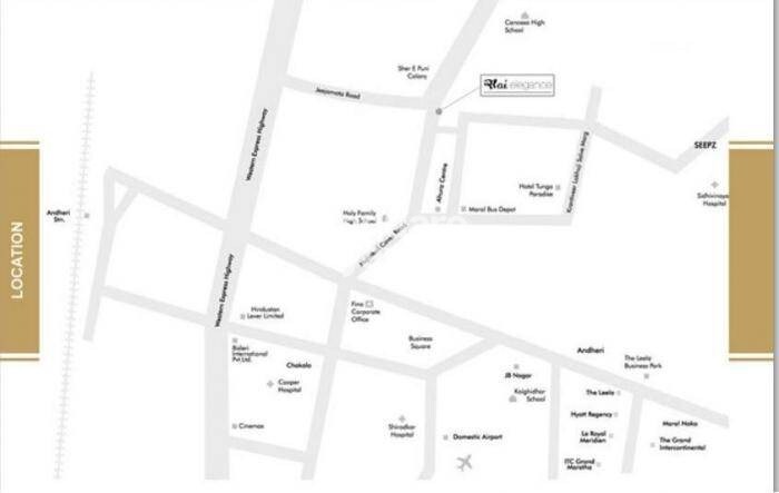 Vijay Laxmi Sai Elegance Location Image