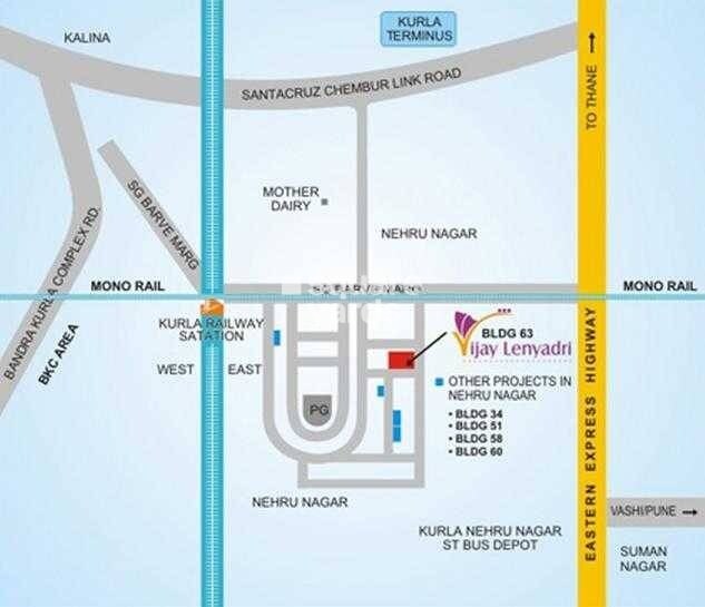 Vijay Lenyadri CHS Location Image
