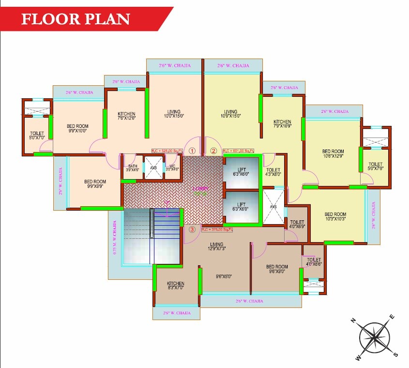 Vijaya Kulkarni Horizon Floor Plans
