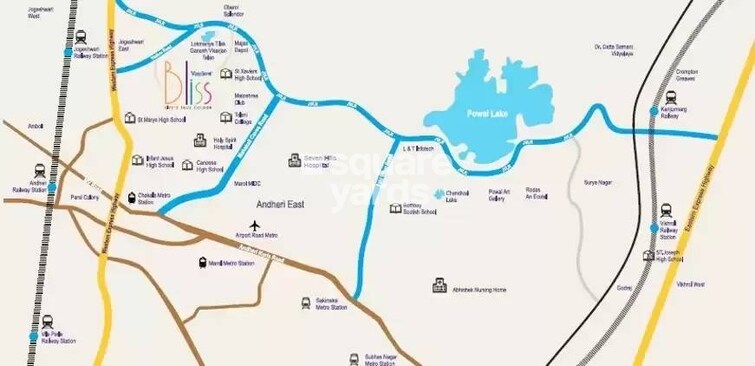 Vijaylaxmi Bliss Location Image