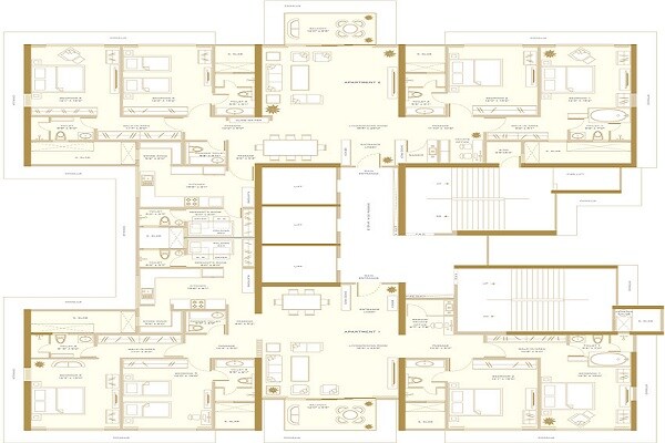 Vikas Palazzo Floor Plans