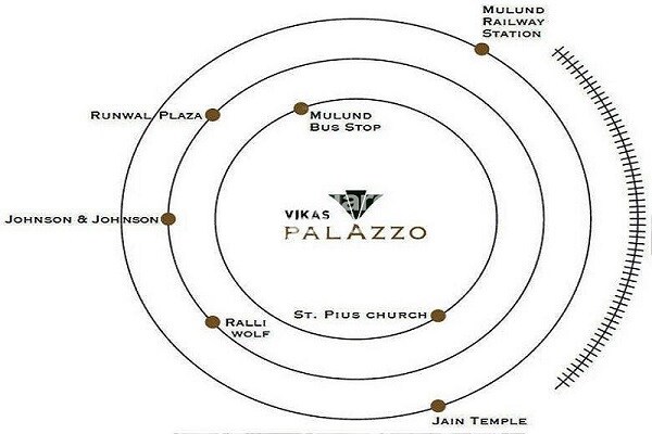 Vikas Palazzo Location Image