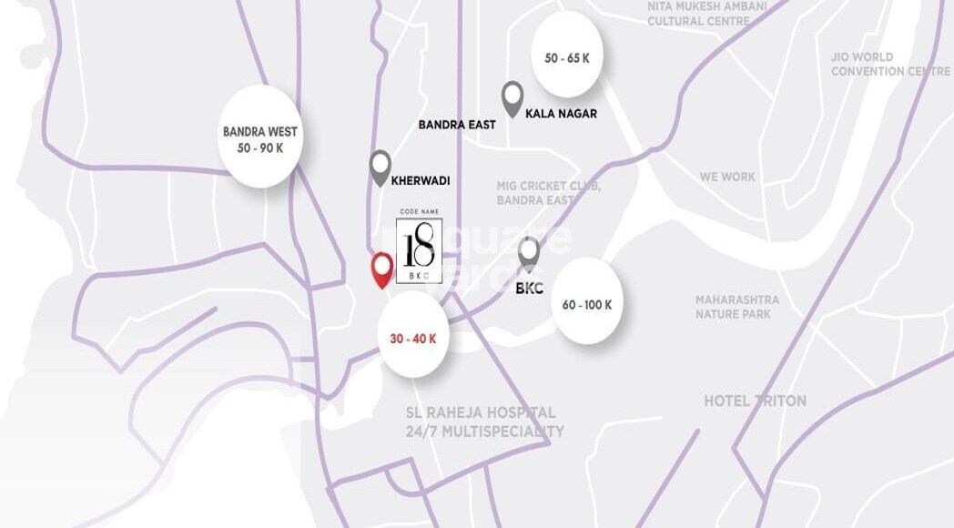 Vinca Sajay Avenue 18 Location Image