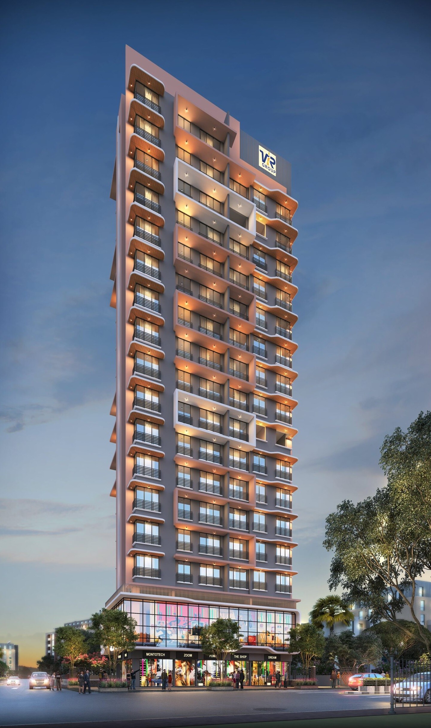 Vir Enclave Apartment Exteriors