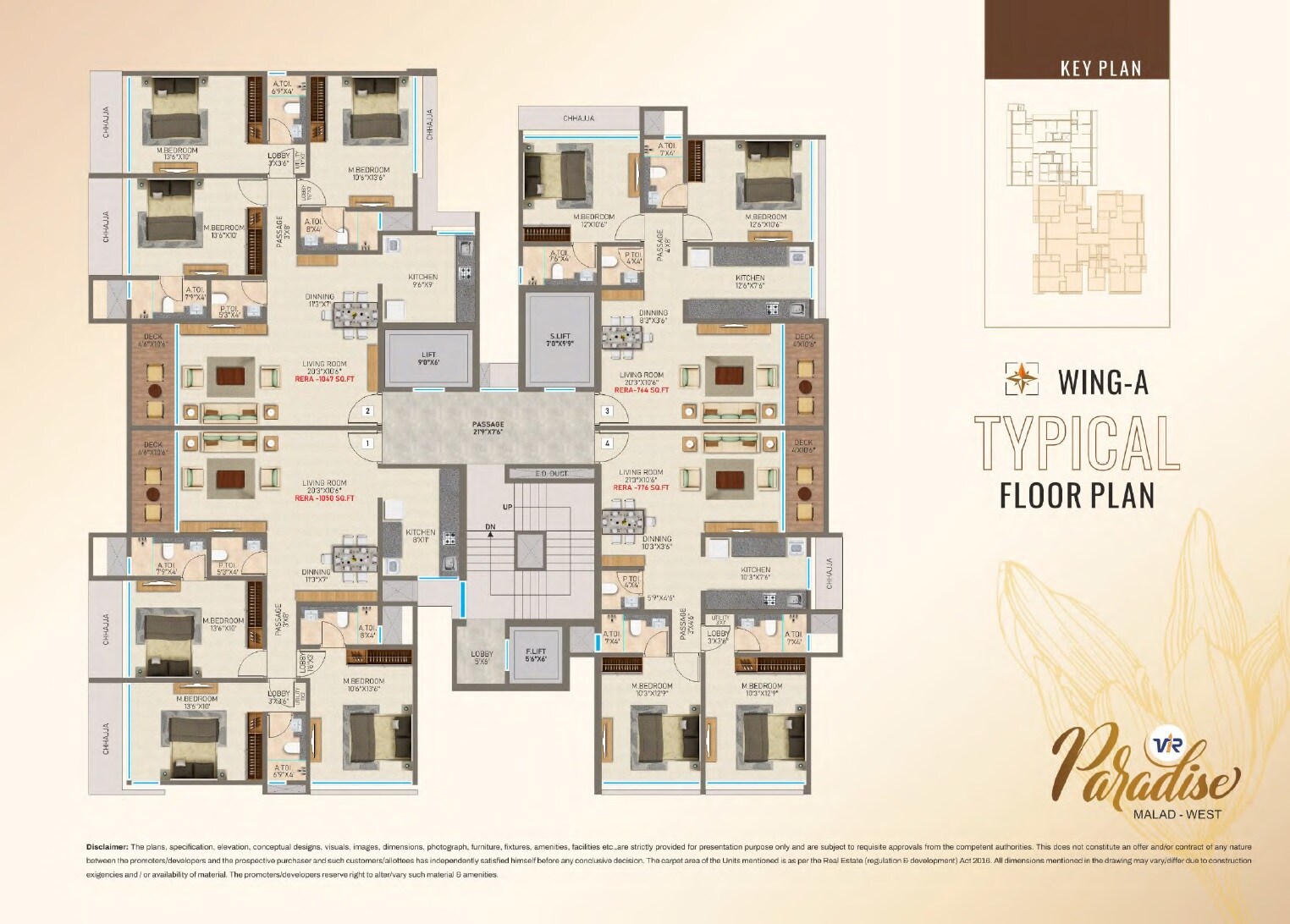 Vir Paradise Floor Plans