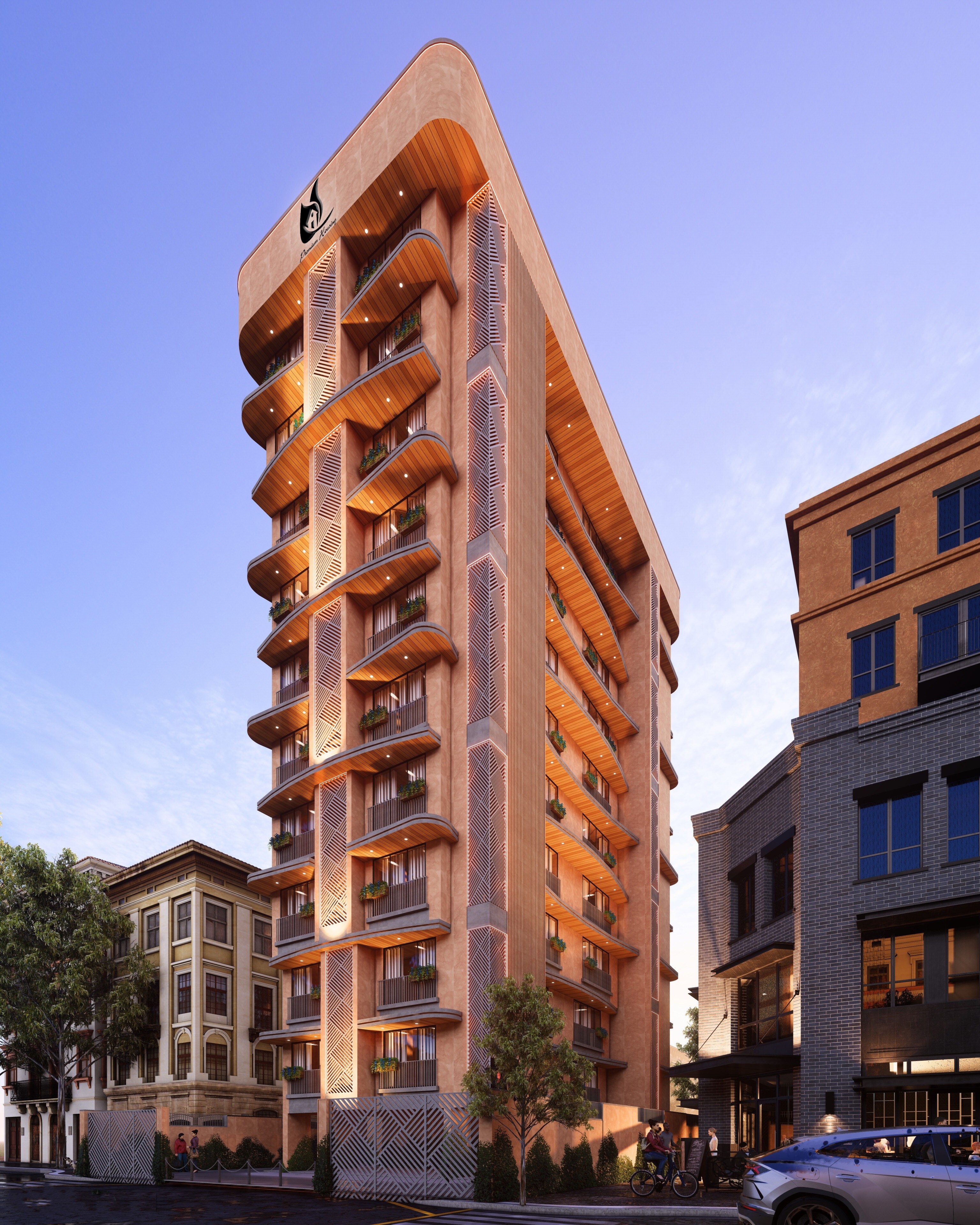 Vishwa Bhuvan Apartment Exteriors 1