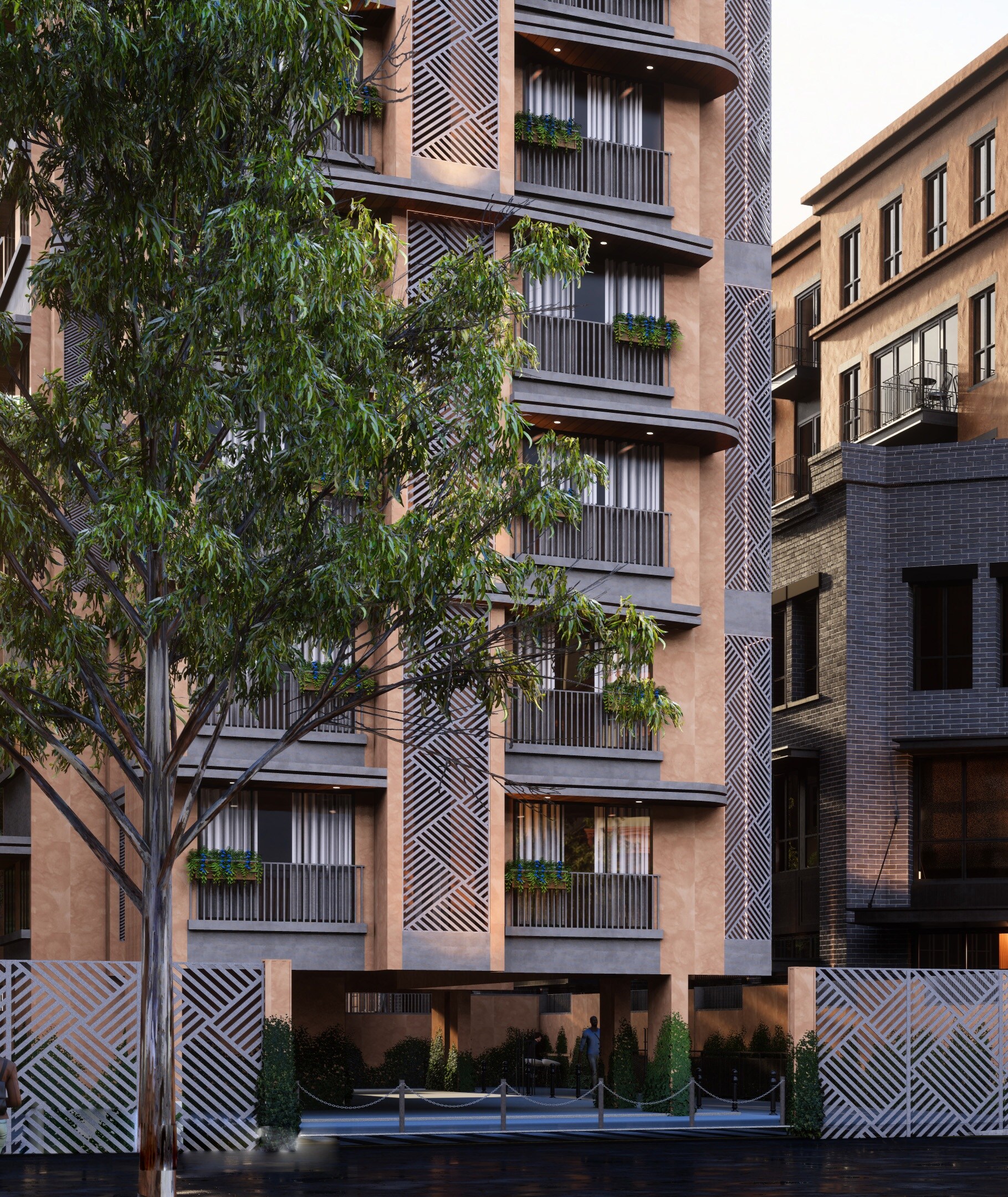 Vishwa Bhuvan Apartment Exteriors