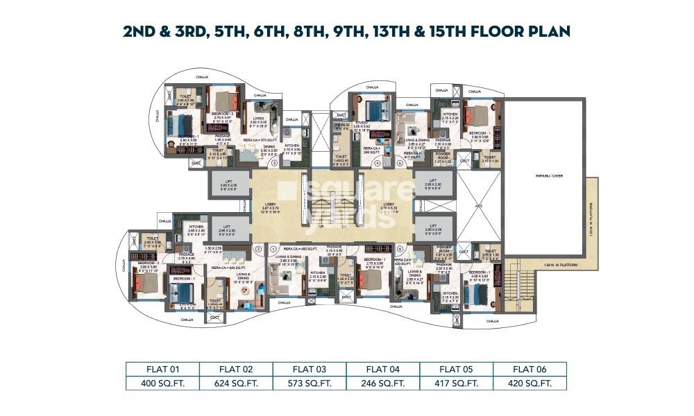 Vishwashakti Vishwasangam Floor Plans