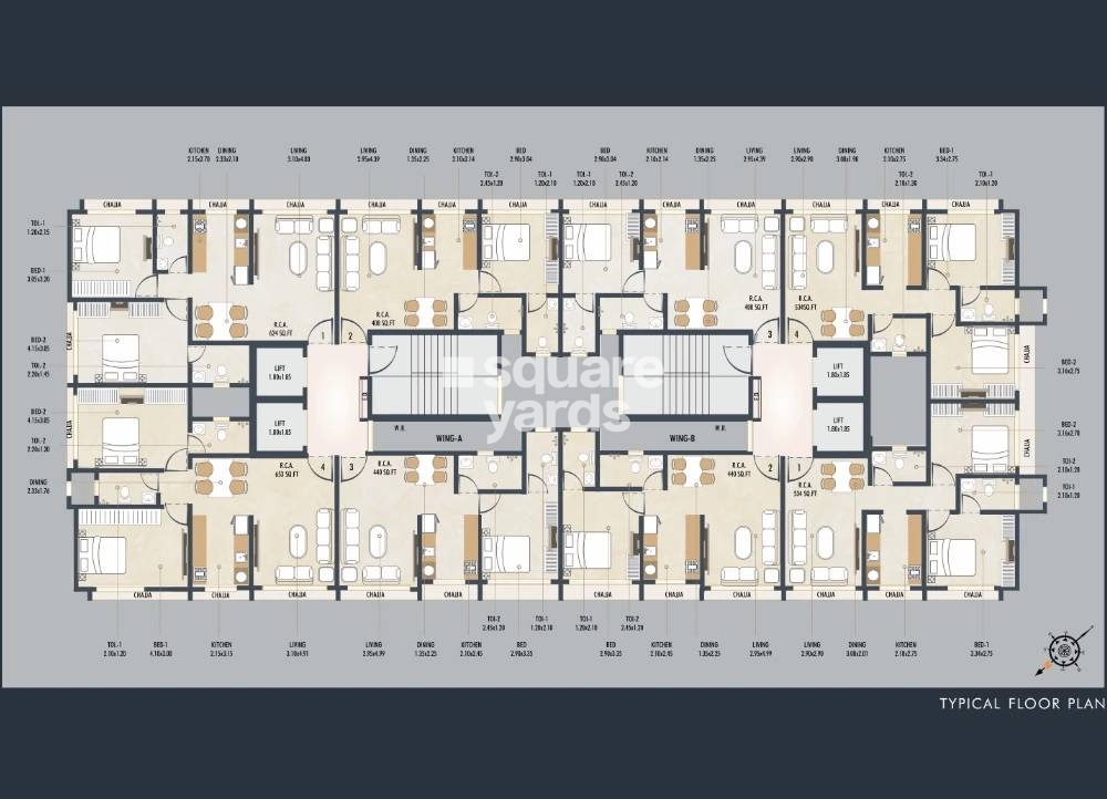 VK Skye Signature Floor Plans