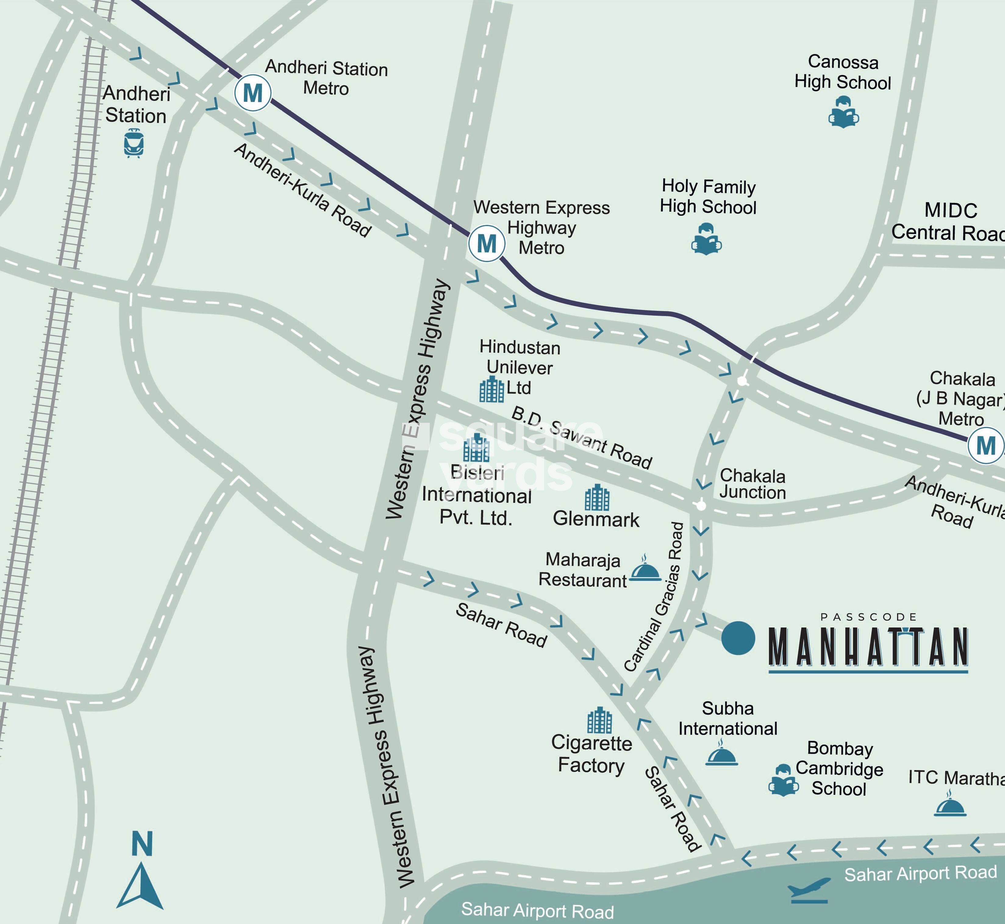 VKG Park Estate Location Image