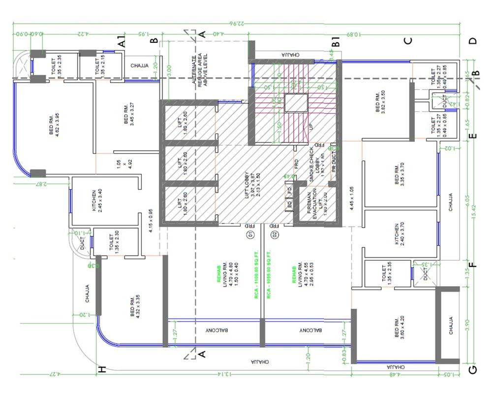 Vraj 9B Luxe Residences Floor Plans