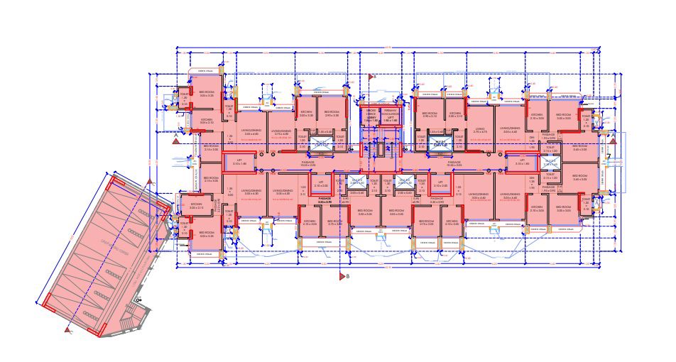 Vraj Meridian Nikunj CHS Floor Plans
