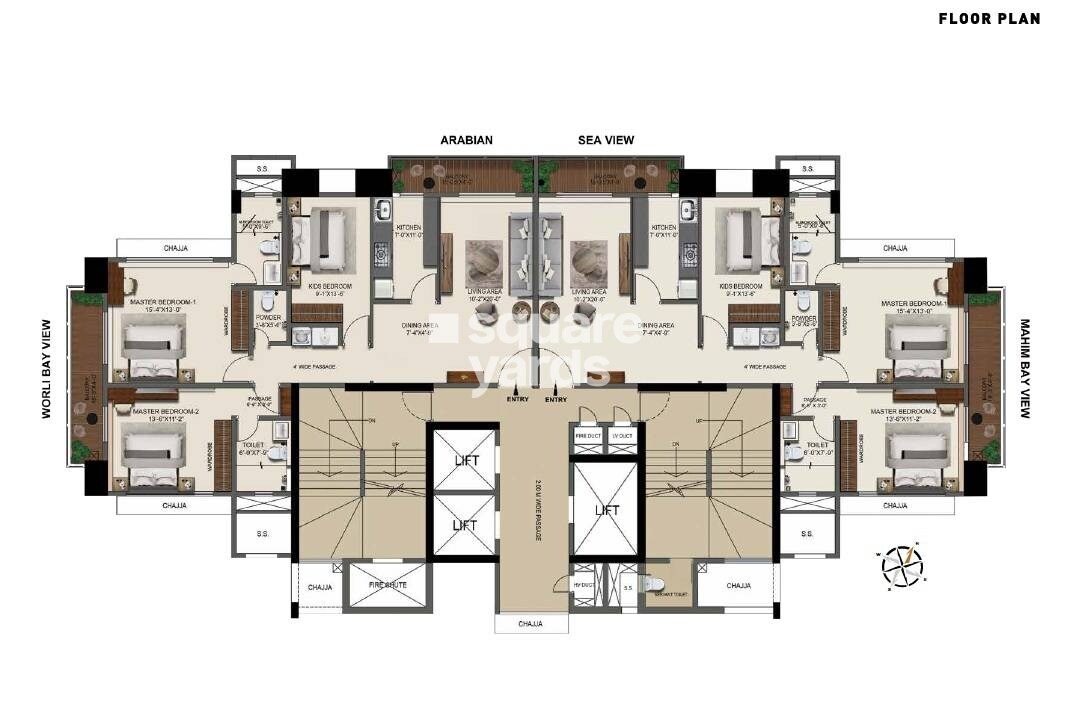 Vraj Tiara Floor Plans 1