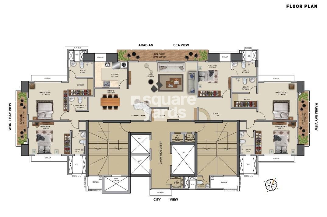 Vraj Tiara Floor Plans 3