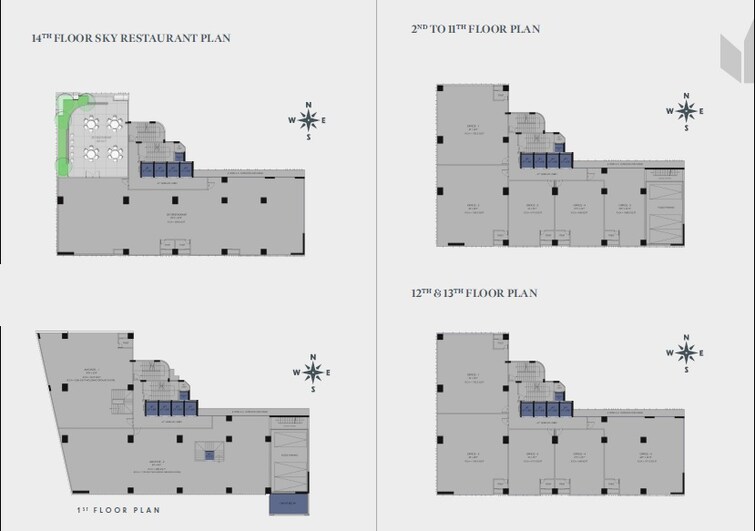 Wadhwa 723 Avenue Floor Plans