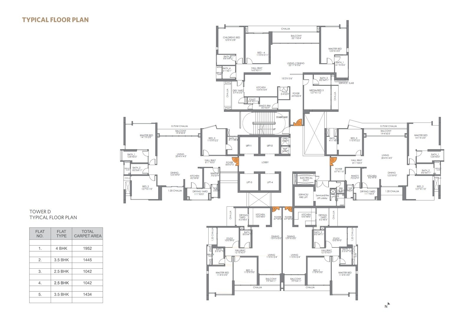 Wadhwa Imperial Heights Floor Plans 2