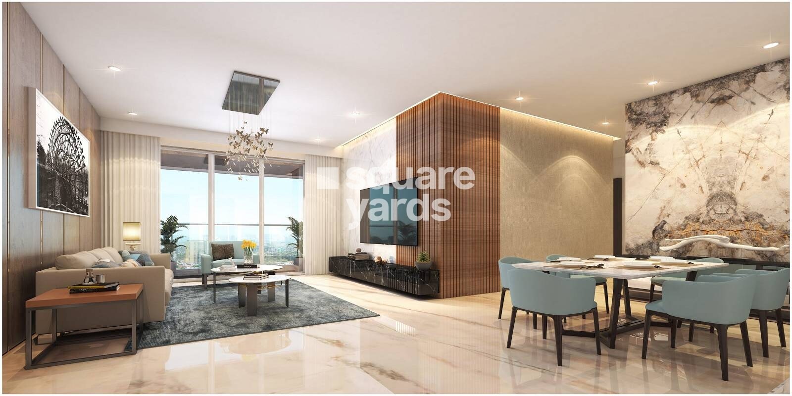 Wadhwa Nest Wing B Apartment Interiors 2