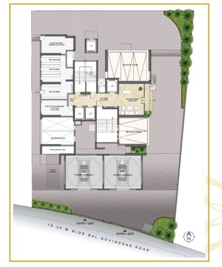 Wadhwa Pristine Master Plan Image
