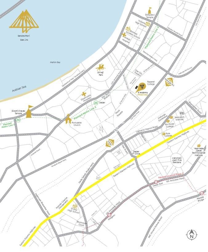 Wadhwa Pristine Location Image