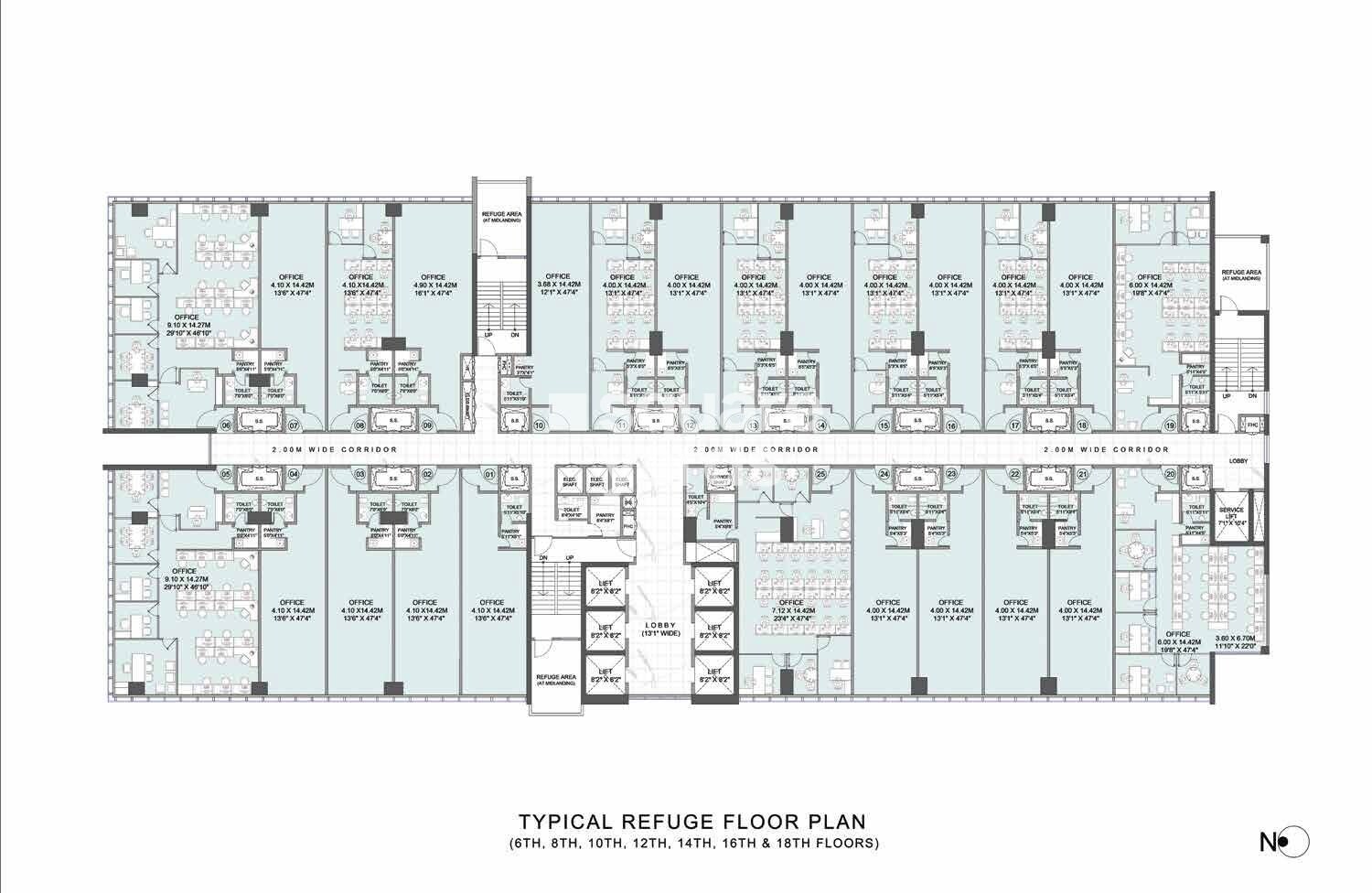 Wadhwa The Epicentre Floor Plans 2