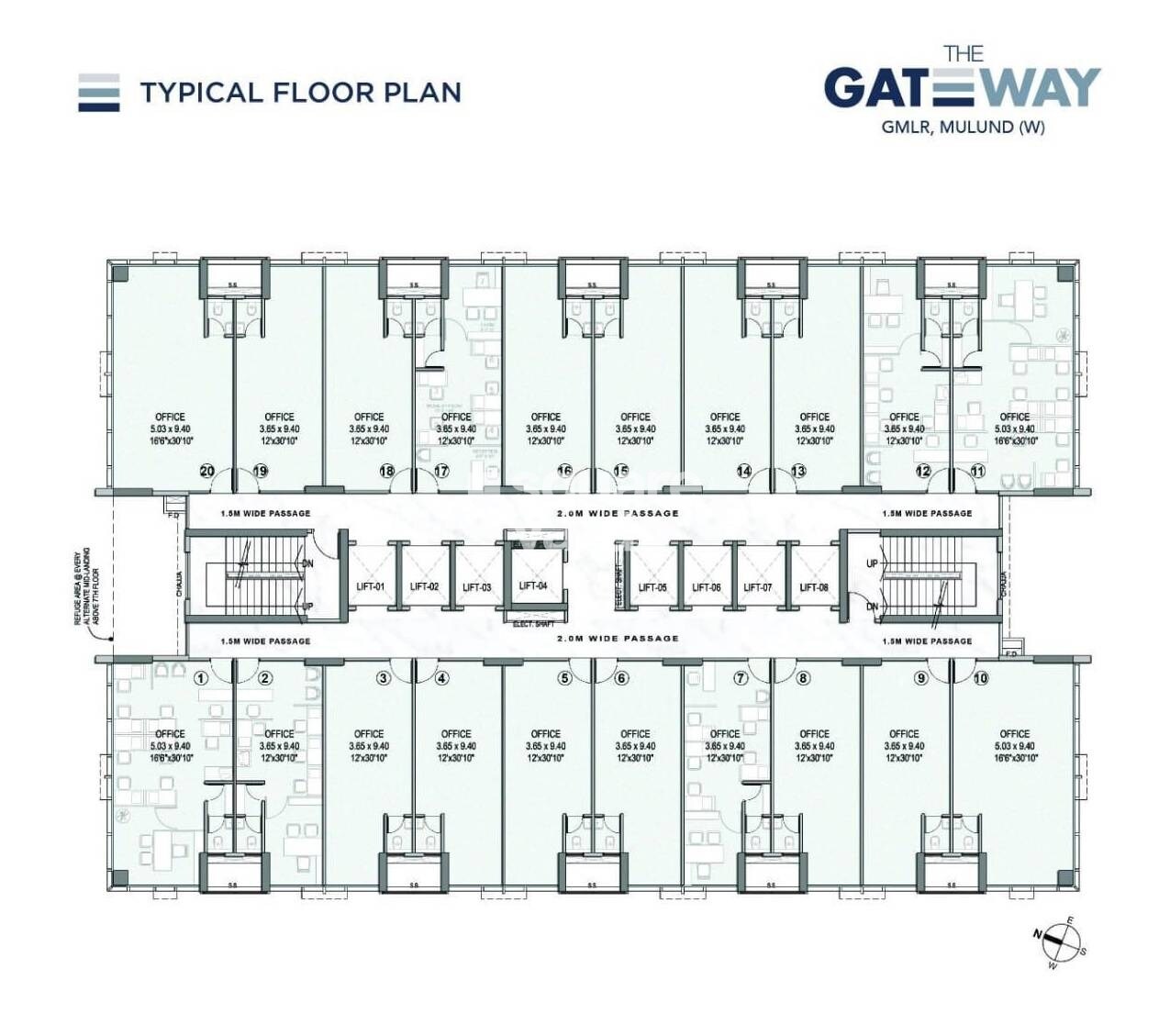 Wadhwa The Gateway Floor Plans