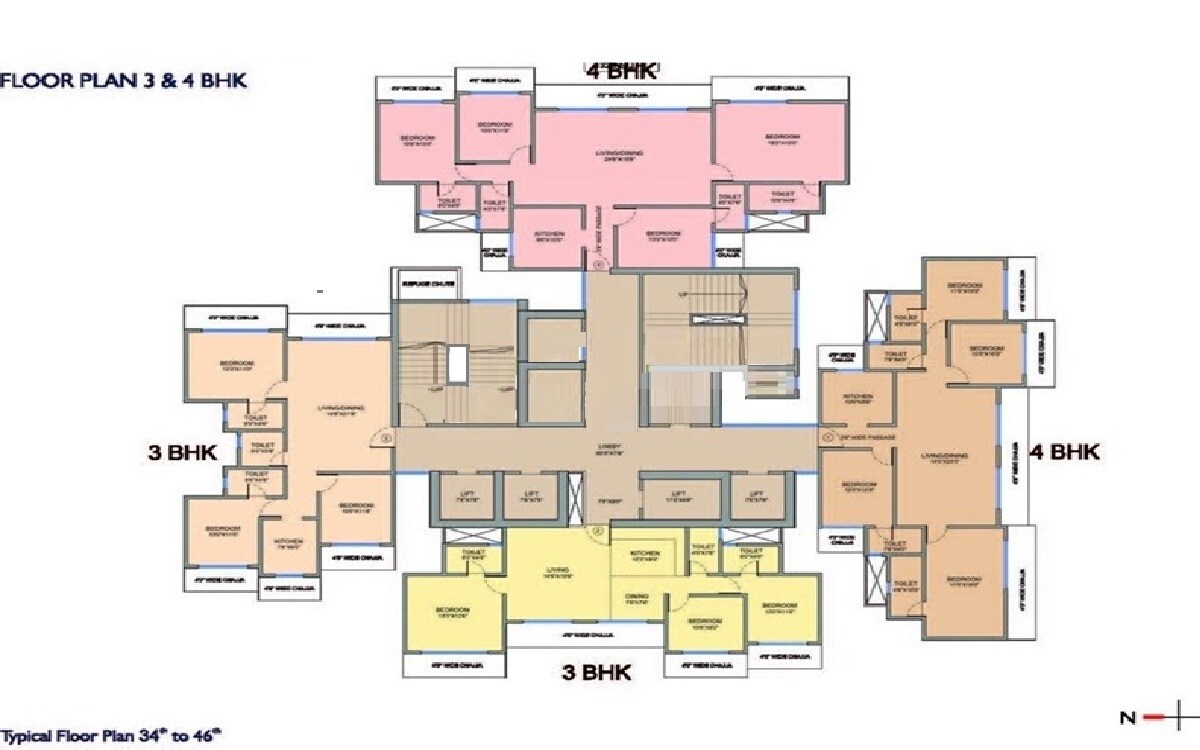 West Center Meridian Courts Floor Plans