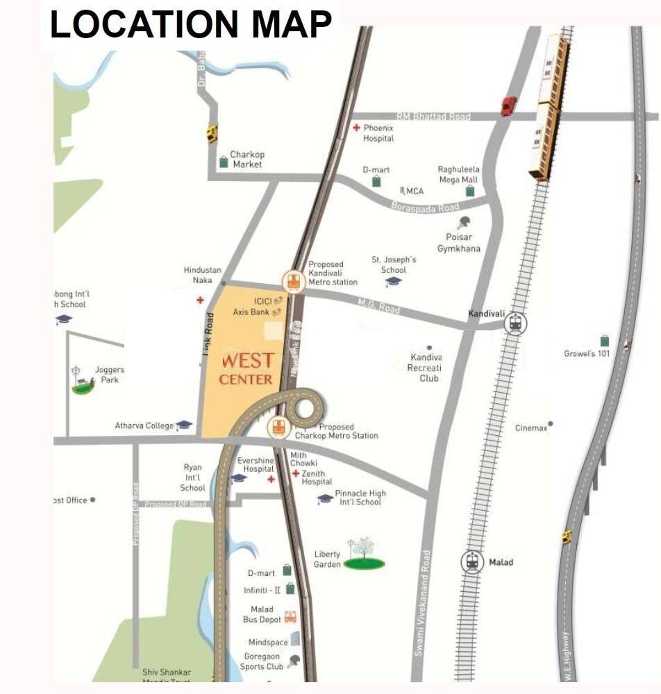 West Center Meridian Courts Location Image
