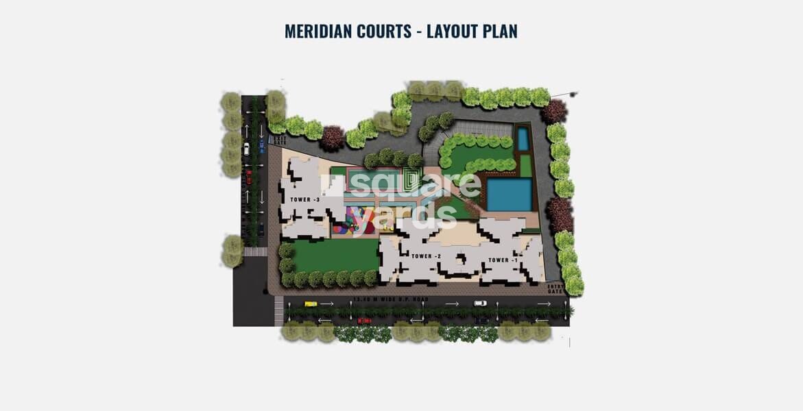 West Center Meridian Courts Master Plan Image