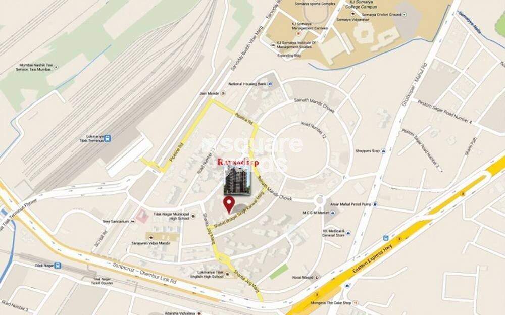 Westin Ratandeep Location Image