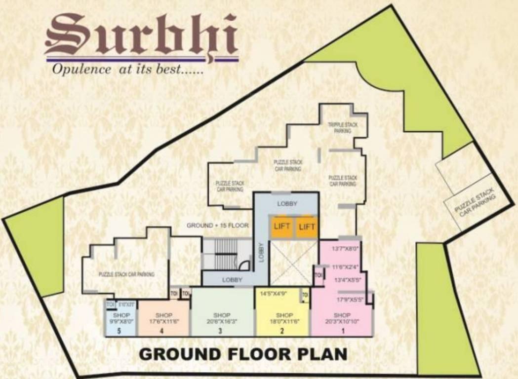 Westin Surbhi CHS Floor Plans