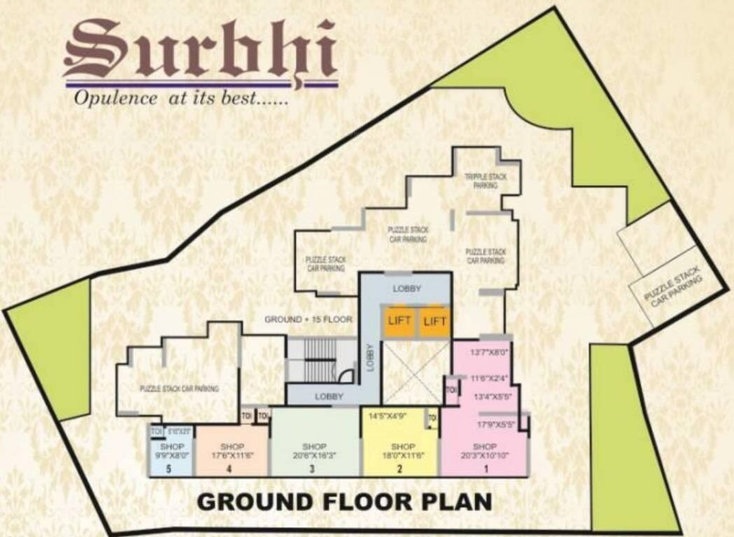 Westin Surbhi CHS Floor Plans 1