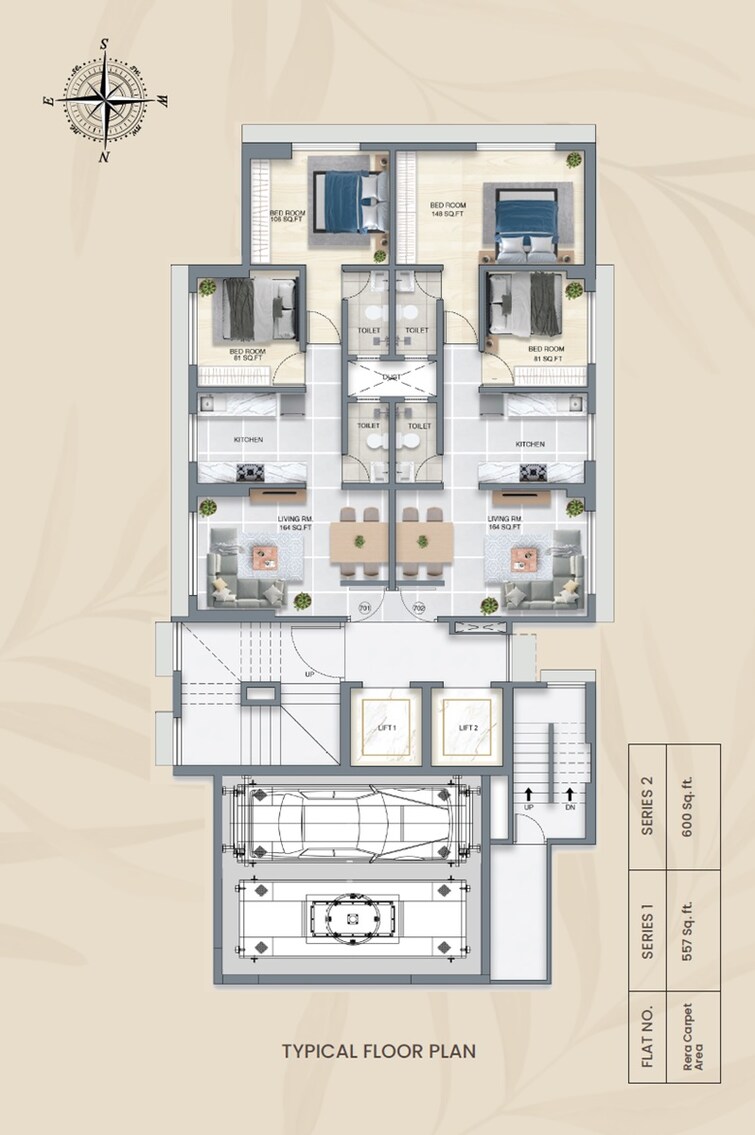 Westinrely Ashwin Heights Floor Plans