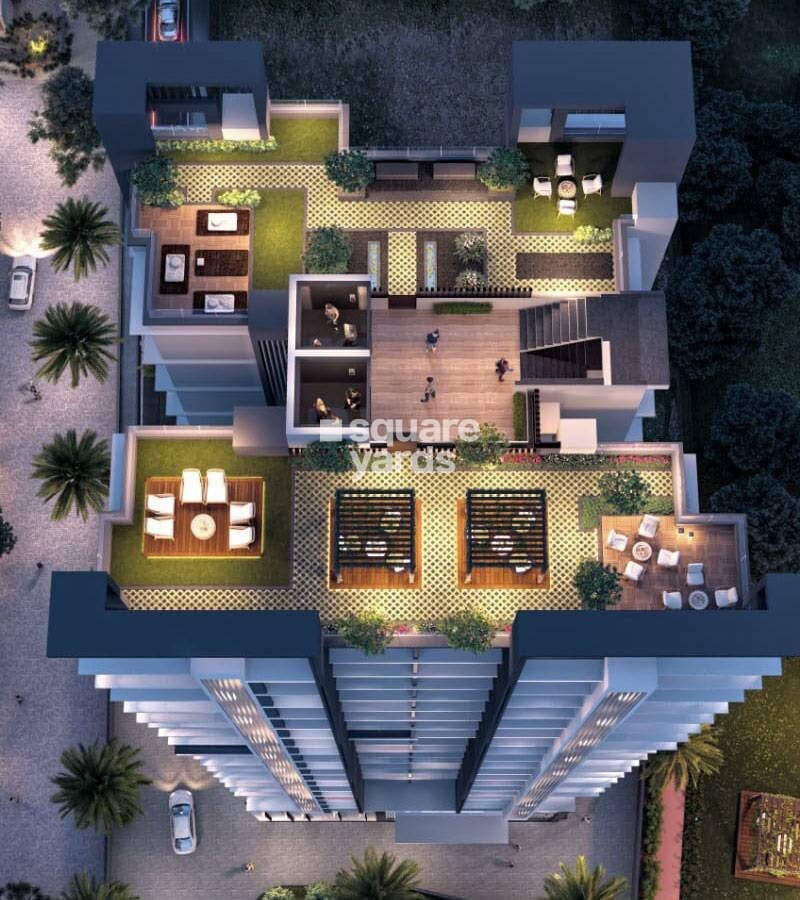 White Berry Residency Tower View 3