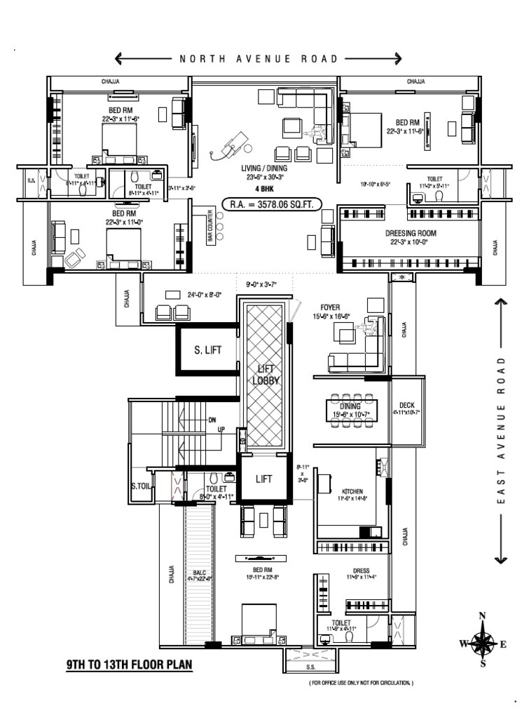 Windermere Apartment Floor Plans 1